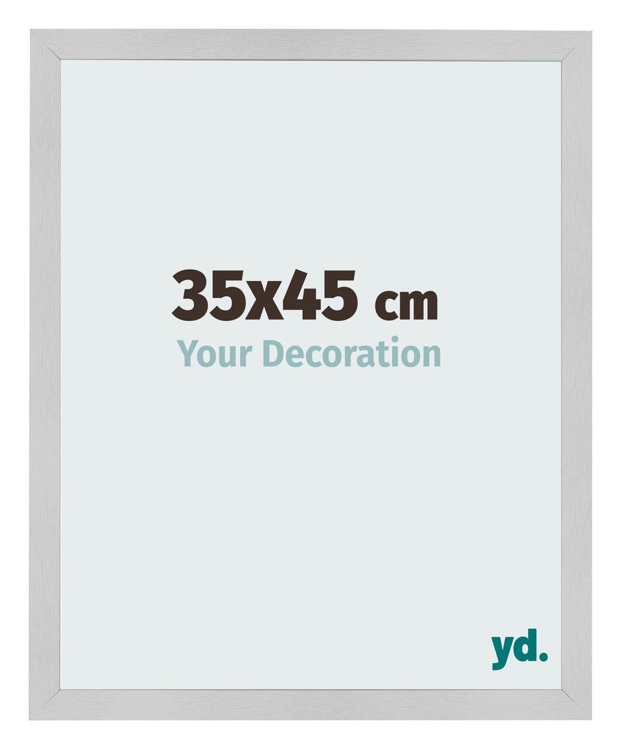 Photo Frame 35x45cm Stainless Steel MDF Bologna Front Size | Yourdecoration.com