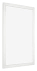 Photo Frame 35x45cm White High Gloss MDF Bologna Front Oblique | Yourdecoration.com
