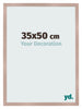 Photo Frame 35x50 cm Dusty Pink MDF Bologna Front Size | Yourdecoration.com