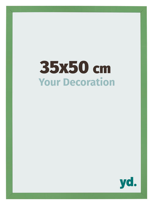 Photo Frame 35x50 cm Green MDF Bologna Front Size | Yourdecoration.com