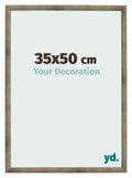 Photo Frame 35x50 cm Metal Vintage MDF Bologna Front Size | Yourdecoration.com
