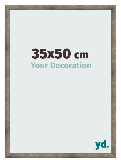Photo Frame 35x50 cm Metal Vintage MDF Bologna Front Size | Yourdecoration.com