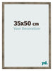 Photo Frame 35x50 cm Metal Vintage MDF Bologna Front Size | Yourdecoration.com