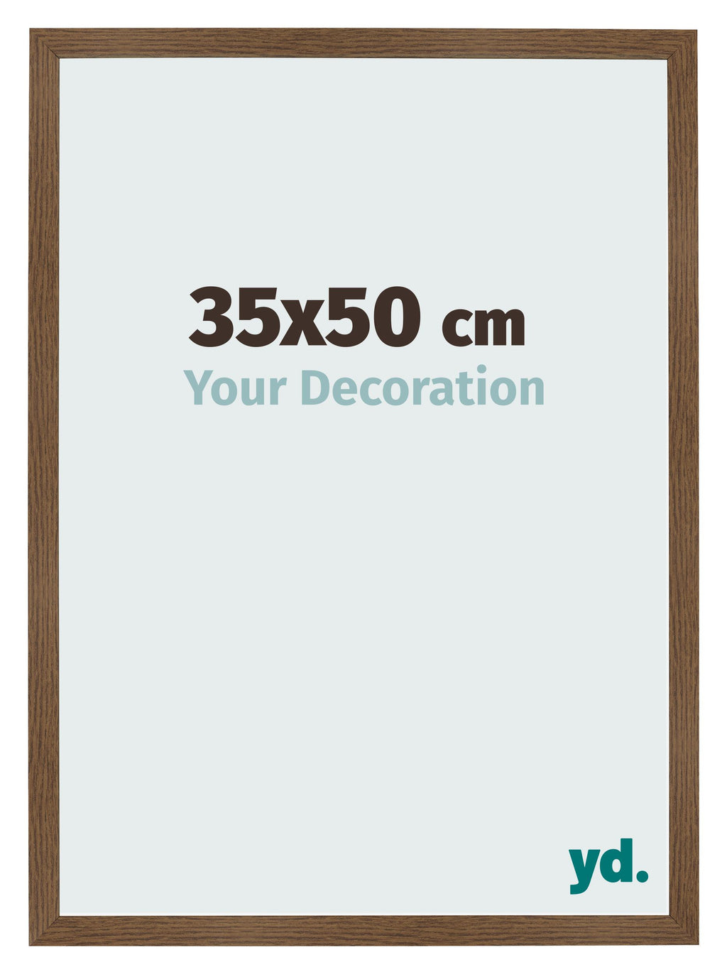 Photo Frame 35x50 cm Oak Rustic MDF Bologna Front Size | Yourdecoration.com