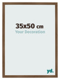 Photo Frame 35x50 cm Oak Rustic MDF Bologna Front Size | Yourdecoration.com