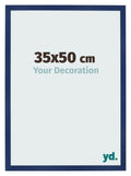 Photo Frame 35x50cm Dark Blue Swept MDF Bologna Front Size | Yourdecoration.com