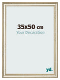Photo Frame 35x50cm Metallic Gloss MDF Lazio Front Size | Yourdecoration.com