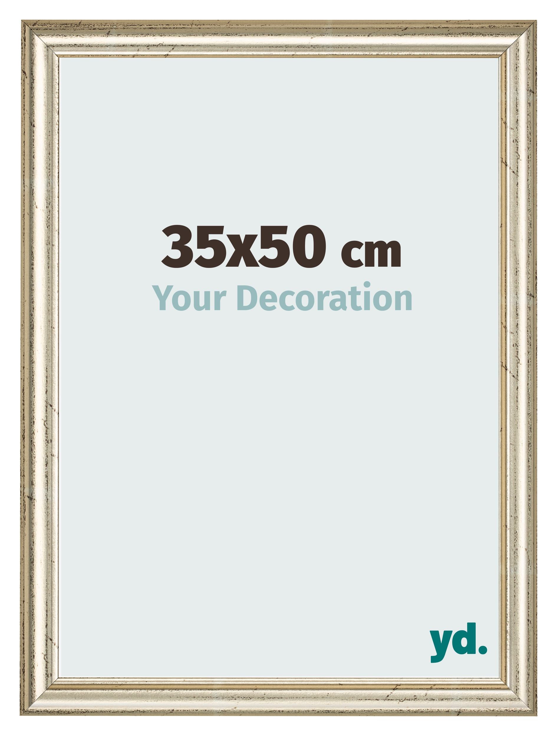 Photo Frame 35x50cm Metallic Gloss MDF Lazio Front Size | Yourdecoration.com