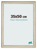 Photo Frame 35x50cm Metallic Gloss MDF Lazio Front Size | Yourdecoration.com