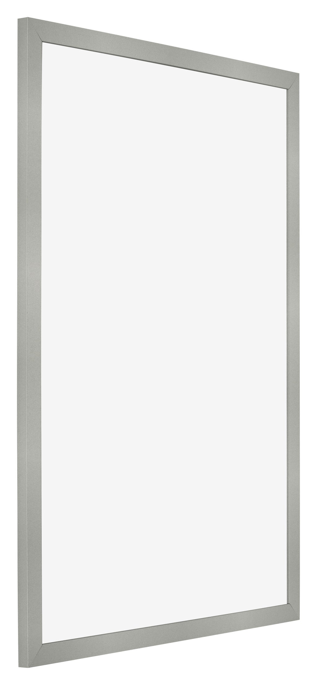 Photo Frame 35x50cm Silver Matte MDF Bologna Front Oblique | Yourdecoration.com