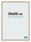 Photo Frame 35x50cm Sonoma Oak MDF Bologna Front Size | Yourdecoration.com