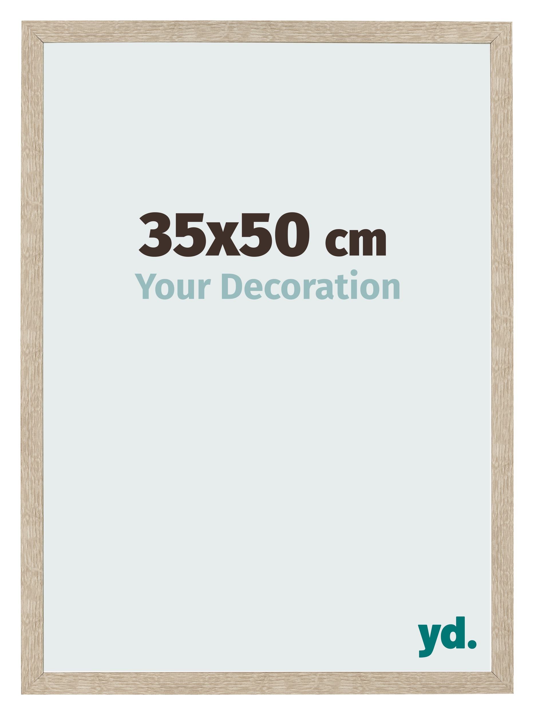 Photo Frame 35x50cm Sonoma Oak MDF Bologna Front Size | Yourdecoration.com