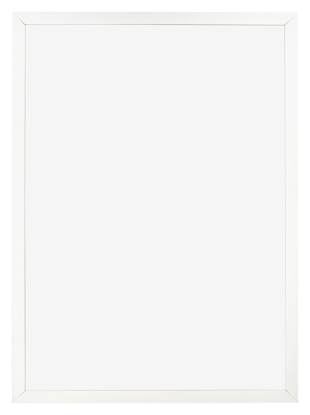Photo Frame 35x50cm White High Gloss MDF Bologna Front | Yourdecoration.com