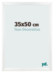 Photo Frame 35x50cm White Vintage MDF Pisa Front Size | Yourdecoration.com