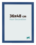 Photo Frame 36x48 cm Dark Blue MDF Bologna Front Size | Yourdecoration.com