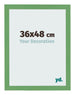 Photo Frame 36x48 cm Green MDF Bologna Front Size | Yourdecoration.com
