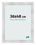 Photo Frame 36x48cm Aluminum Brushed MDF Pisa Front Size | Yourdecoration.com