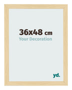 Photo Frame 36x48cm Beech Design MDF Bologna Front Size | Yourdecoration.com
