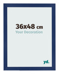 Photo Frame 36x48cm Dark Blue Swept MDF Bologna Front Size | Yourdecoration.com
