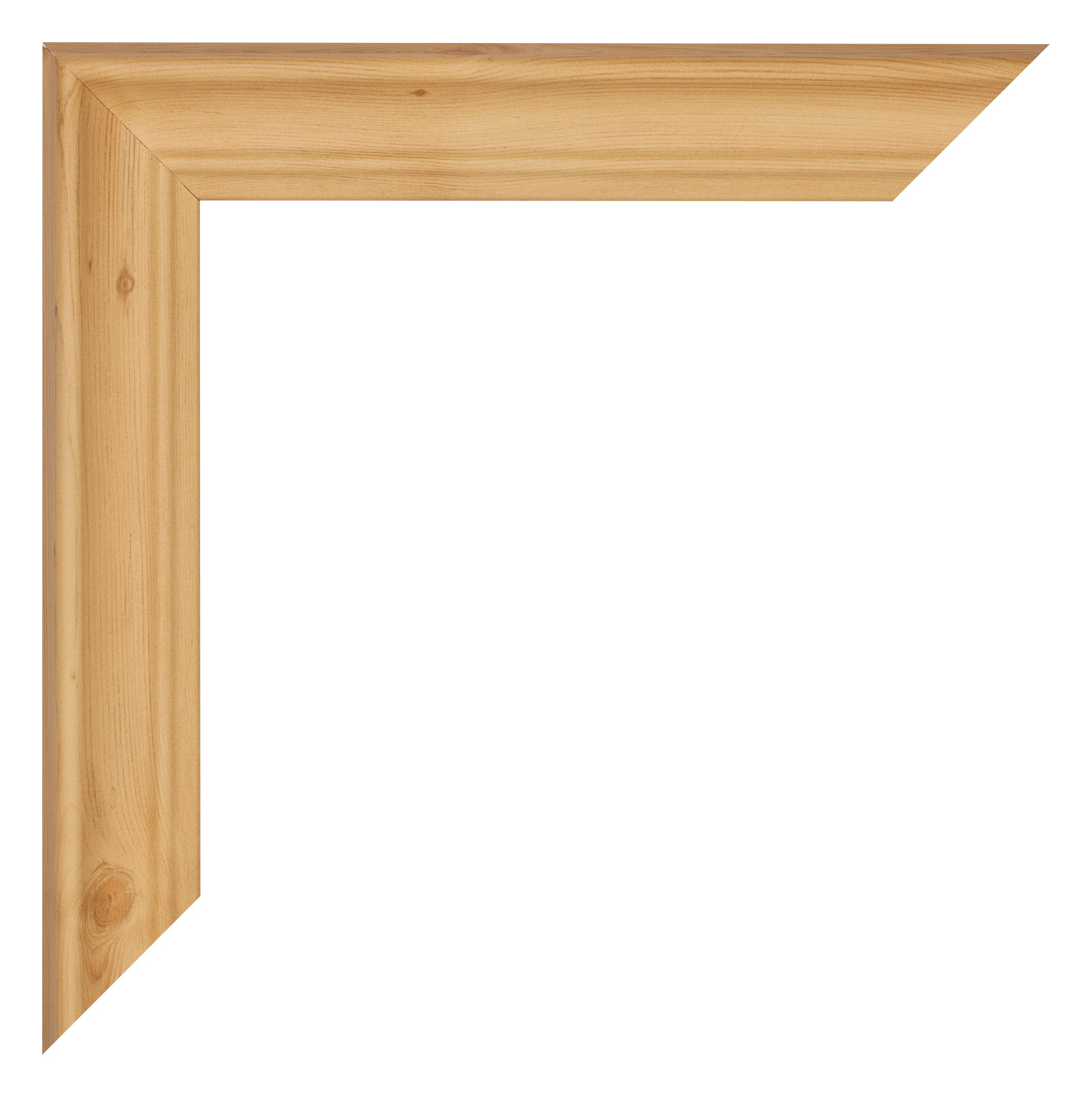 Photo Frame 36x48cm Pine Woodgrain MDF Lazio Detail Corner | Yourdecoration.com