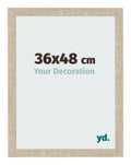 Photo Frame 36x48cm Sonoma Oak MDF Bologna Front Size | Yourdecoration.com
