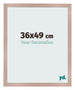 Photo Frame 36x49 cm Dusty Pink MDF Bologna Front Size | Yourdecoration.com