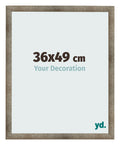 Photo Frame 36x49 cm Metal Vintage MDF Bologna Front Size | Yourdecoration.com