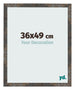 Photo Frame 36x49 cm Oxidized Metal MDF Bologna Front Size | Yourdecoration.com