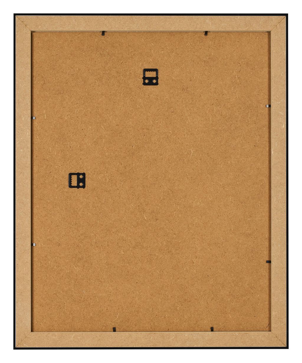 Photo Frame 36x49cm Black Silver Polished MDF Pisa Back | Yourdecoration.com