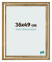 Photo Frame 36x49cm Gold Antique MDF Lazio Front Size | Yourdecoration.com