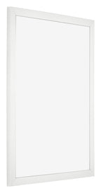 Photo Frame 36x49cm White High Gloss MDF Bologna Front Oblique | Yourdecoration.com