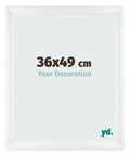 Photo Frame 36x49cm White Vintage MDF Pisa Front Size | Yourdecoration.com