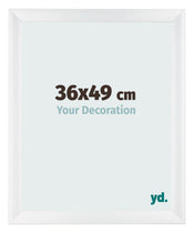 Photo Frame 36x49cm White Vintage MDF Pisa Front Size | Yourdecoration.com