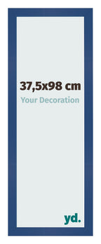 Photo Frame 37 5x98 cm Dark Blue MDF Bologna Front Size | Yourdecoration.com