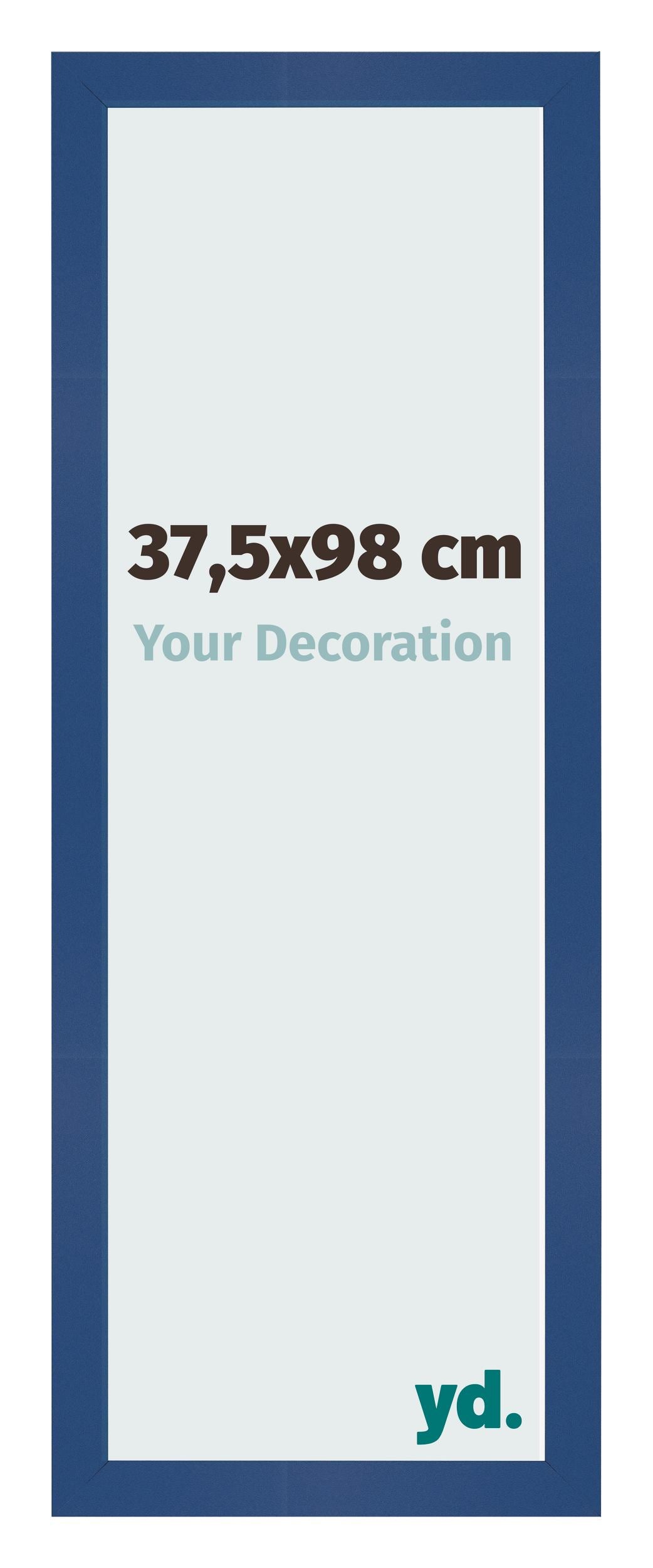 Photo Frame 37 5x98 cm Dark Blue MDF Bologna Front Size | Yourdecoration.com