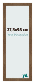 Photo Frame 37 5x98 cm Oak Rustic MDF Bologna Front Size | Yourdecoration.com