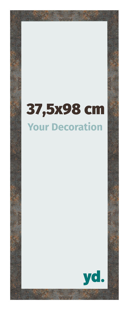 Photo Frame 37 5x98 cm Oxidized Metal MDF Bologna Front Size | Yourdecoration.com