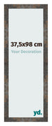 Photo Frame 37 5x98 cm Oxidized Metal MDF Bologna Front Size | Yourdecoration.com