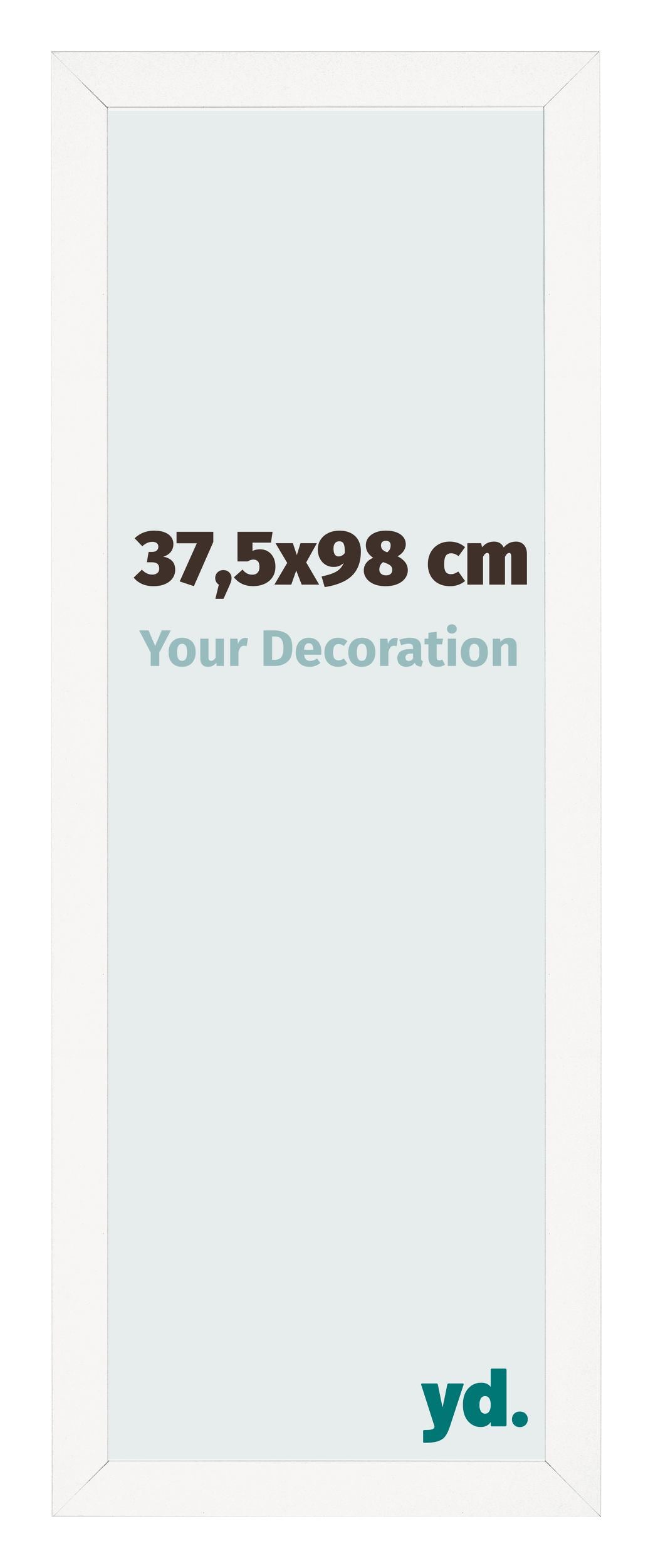 Photo Frame 37 5x98 cm White High Gloss MDF Bologna Front Size | Yourdecoration.com