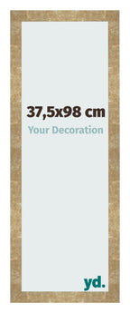 Photo Frame 37 5x98cm Gold Antique MDF Bologna Front Size | Yourdecoration.com