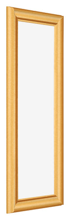 Photo Frame 37 5x98cm Gold Matte MDF Lazio Front Oblique | Yourdecoration.com