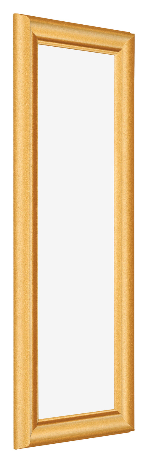 Photo Frame 37 5x98cm Gold Matte MDF Lazio Front Oblique | Yourdecoration.com