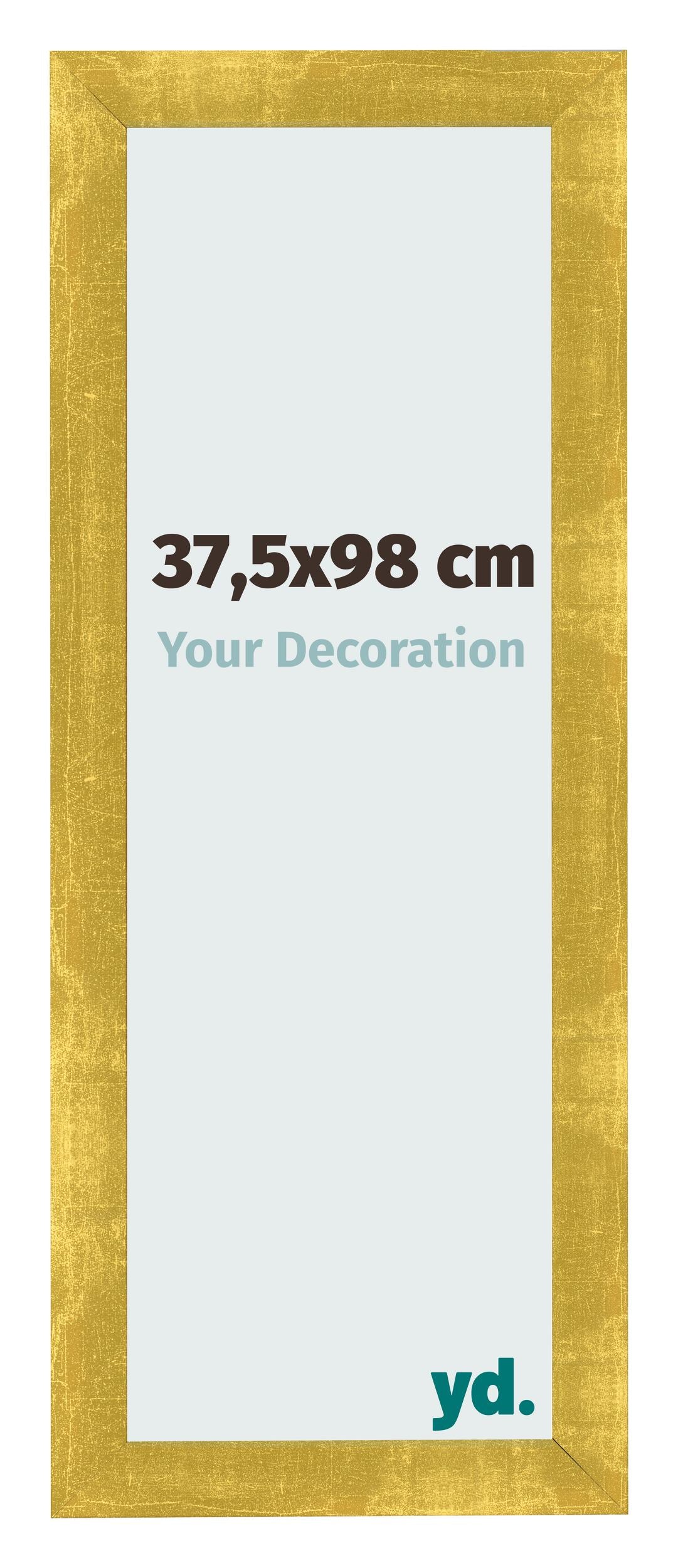 Photo Frame 37 5x98cm Gold Vintage MDF Pisa Front Size | Yourdecoration.com