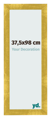 Photo Frame 37 5x98cm Gold Vintage MDF Pisa Front Size | Yourdecoration.com