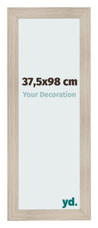 Photo Frame 37 5x98cm Oak Rustic MDF Pisa Front Size | Yourdecoration.com