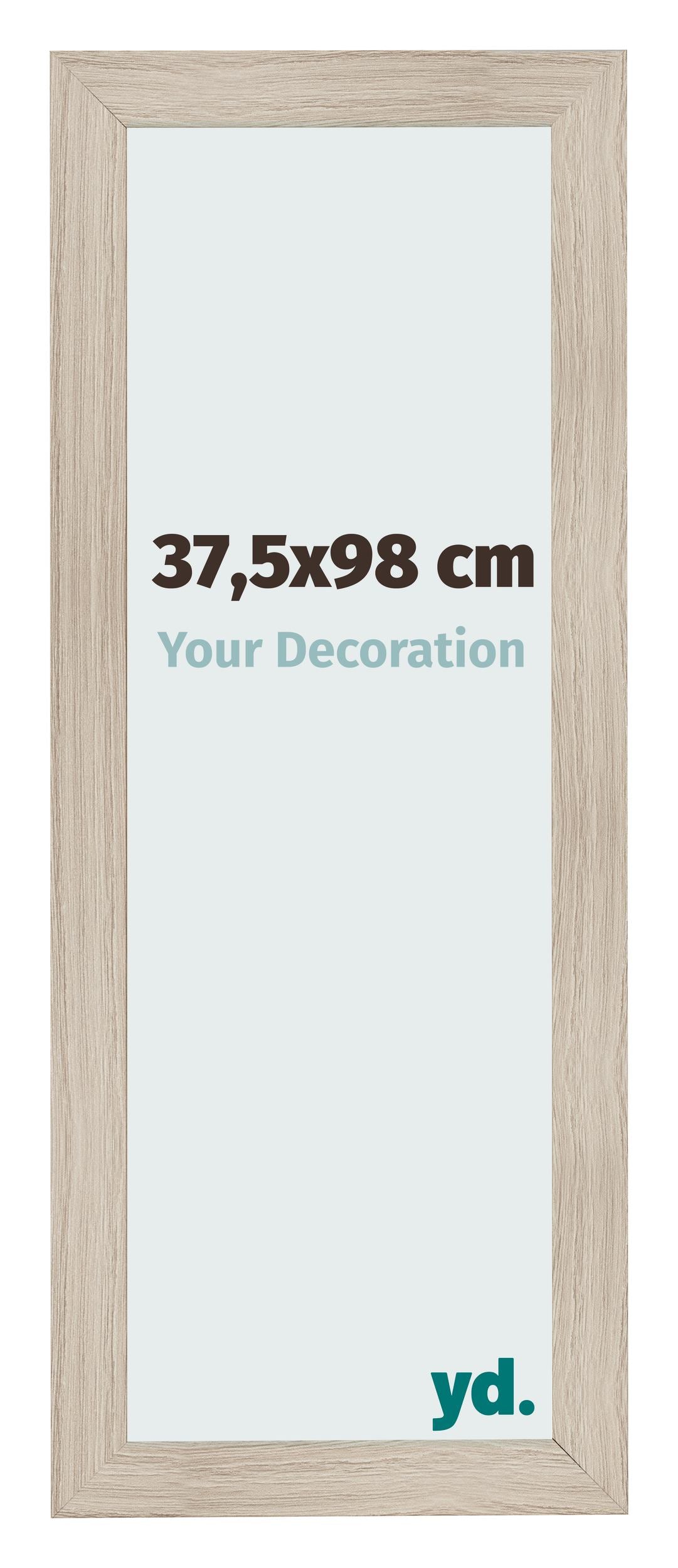 Photo Frame 37 5x98cm Oak Rustic MDF Pisa Front Size | Yourdecoration.com
