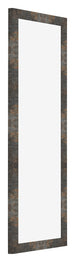Photo Frame 37 5x98cm Oxidized Metal MDF Bologna Front Oblique | Yourdecoration.com