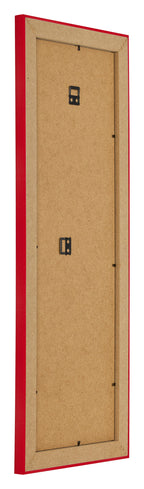 Photo Frame 37 5x98cm Red MDF Pisa Back Oblique | Yourdecoration.com