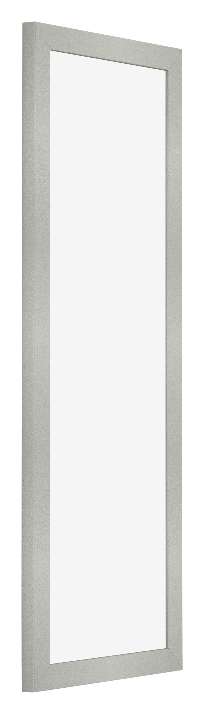 Photo Frame 37 5x98cm Silver Matte MDF Bologna Front Oblique | Yourdecoration.com