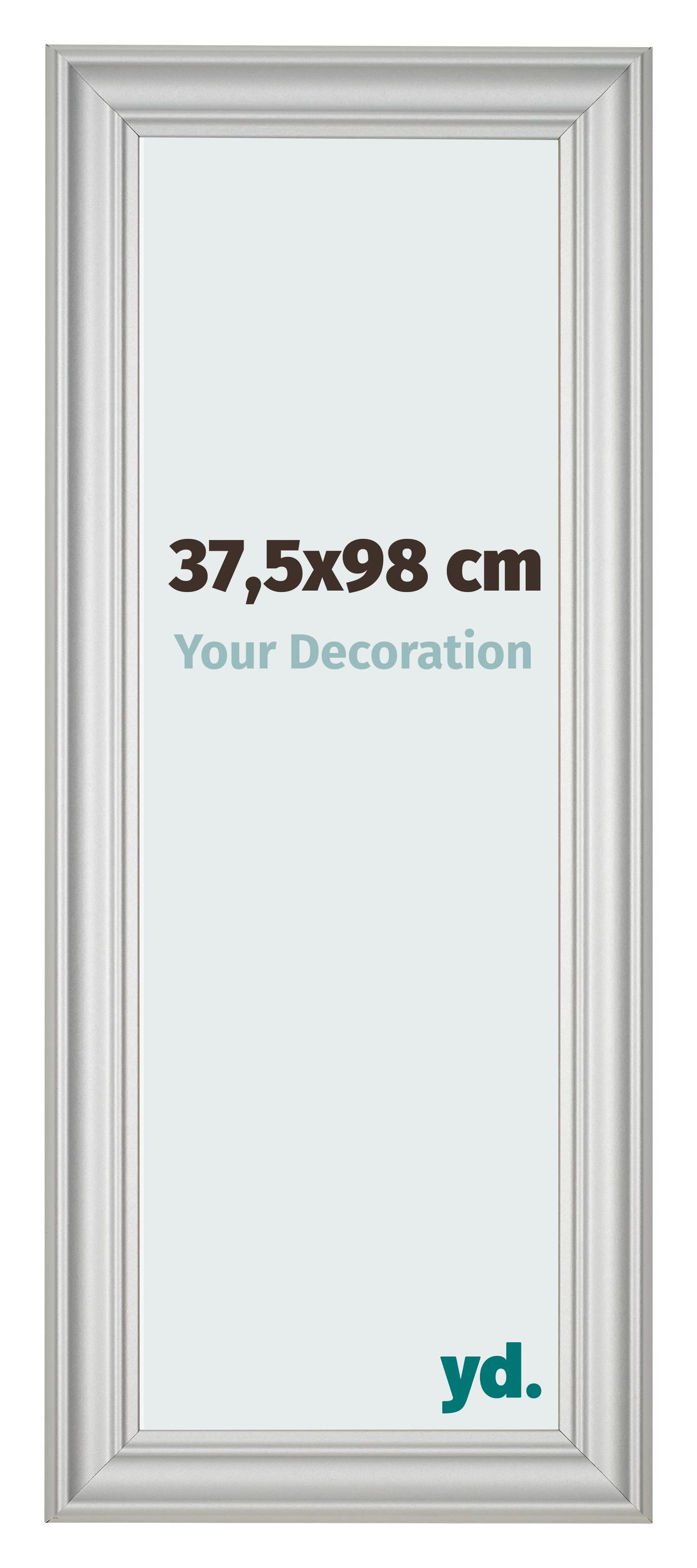 Photo Frame 37 5x98cm Silver Matte MDF Lazio Front Size | Yourdecoration.com